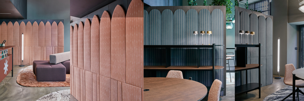 New Collection: Archiframe- Acoustic leather panel for interiors