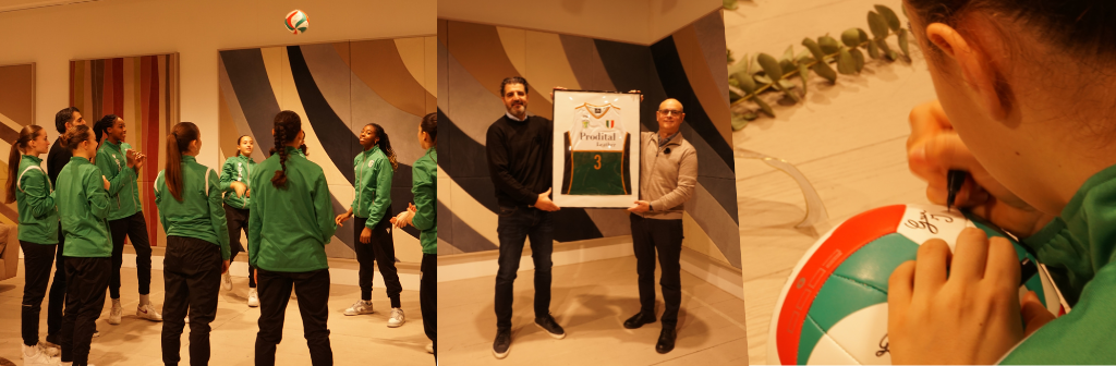 Prodital Leather Sponsors Torri Volley to Empower the Next Generation of Girls Athletes
